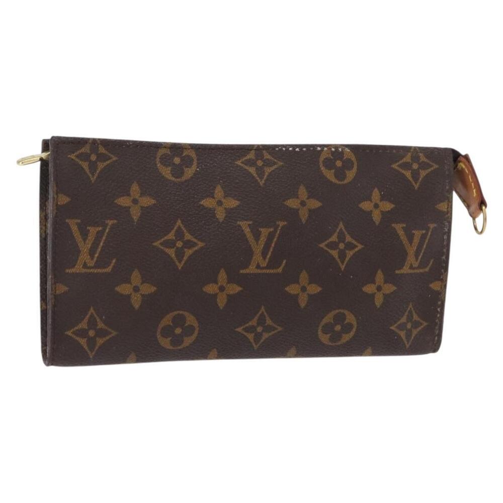 LOUIS VUITTON Monogram Bucket GM Accessory Pouch LV Auth bs31928